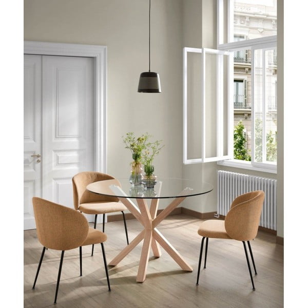 Sinepivärvi söögitool Minna - Kave Home-image-1