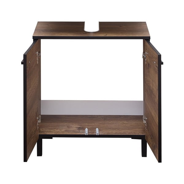 Tammepuust pruun kapi valamu all 60x53 cm Set 374 - Pelipal-image-3