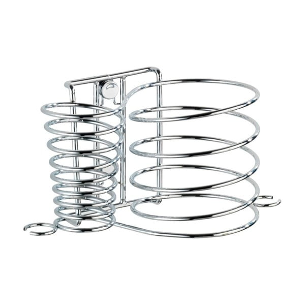 Hõbedane teras fööni ja sirgendaja hoidik seinalekinnituv Milano – Wenko-image-2