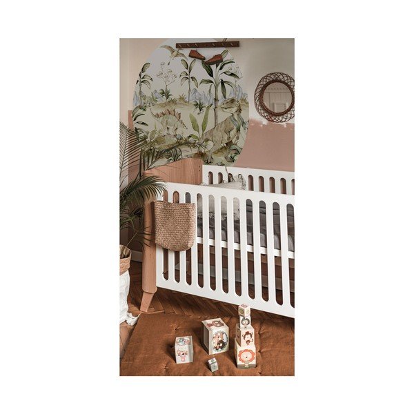 Laste seinakleebis 150x150 cm Dino World in a Circle - Dekornik-image-1