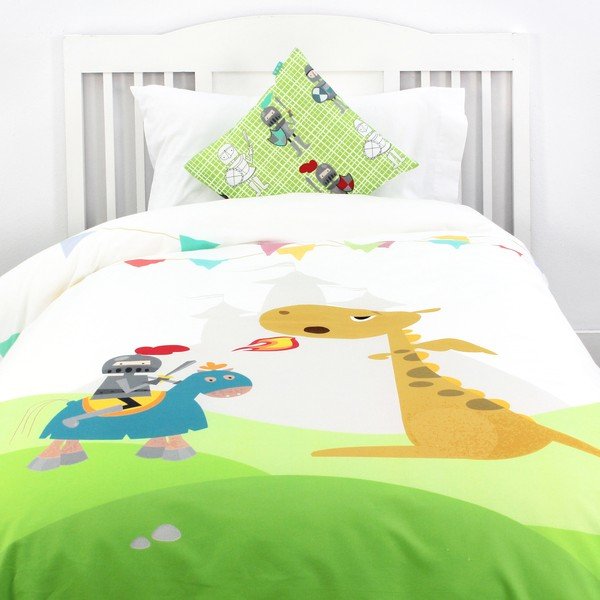 Laste puuvillane padi ja padi , 140 x 200 cm Knight - Mr. Fox-image-2