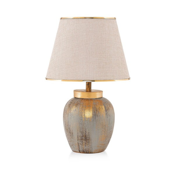 Kreem-kuldne lauavalgusti (kõrgus 47 cm) - Opviq lights-image-2