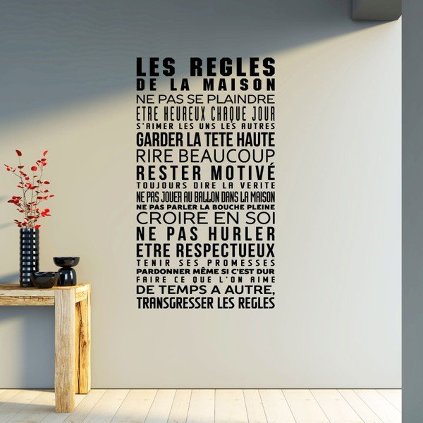 Samolepka Ambiance French Text-image-1