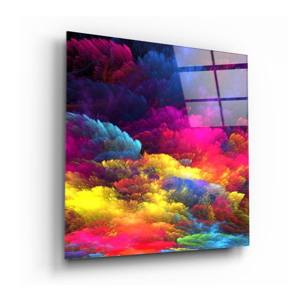Klaasimaal, 100 x 100 cm Color Burst - Insigne