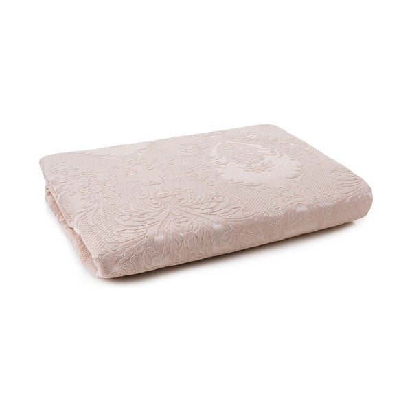 Beež damaskusest voodikatte ja padjakatete komplekt 240x260 cm Beste – Mijolnir-image-2