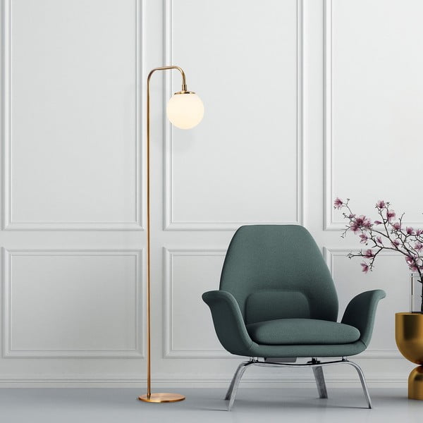 Põrandavalgusti klaasist varjuga (kõrgus 27 cm) - Opviq lights-image-1