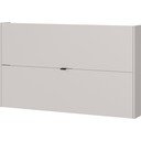 Kreemikas hingedega/rippuv kingakapp tammepuust viimistlusega 140x83x18 cm Ameca - Germania