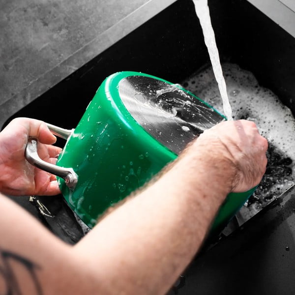 Alumiiniumist pott induktsioonpliidile koos kaane ja mittenakkuva pinnaga 5,5 l Meda 3.0 - FABINI-image-2