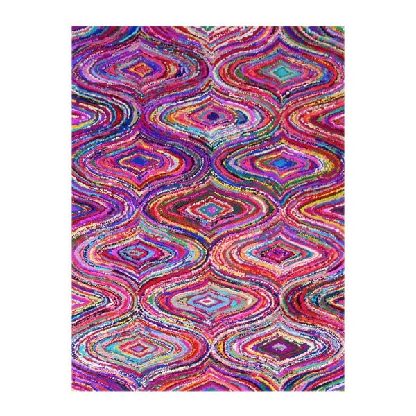 Ručně tuftovaný koberec Chindi Changla, 183x122 cm