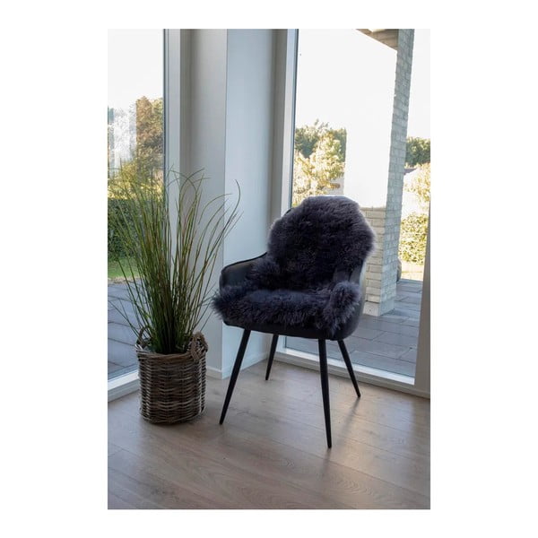 Must sünteetiline karusnahk 50x85 cm - House Nordic-image-1