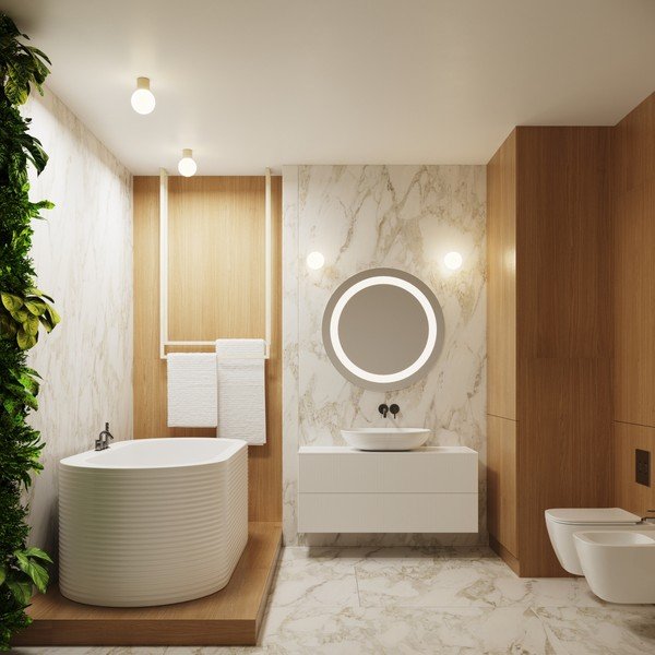 Kreem laevalgusti klaasist varjuga ø 12 cm Orbital - Sollux-image-4