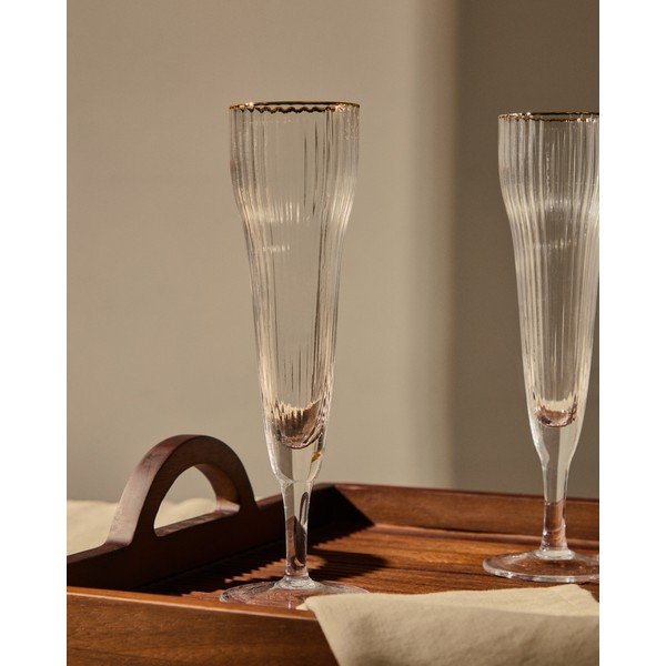 Šampanjaklaas 190 ml Ayan - Kave Home-image-2