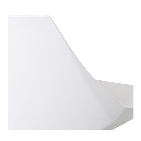 Valged kunstnahast reguleeritava kõrgusega baaritoolid 2tk komplektis (istme kõrgus 56,5 cm) - Casa Selección-image-2