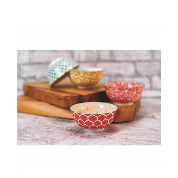 Portselanist kausid 4 tk komplektis ø 11 cm Confusion - VDE Tivoli 1996-image-1