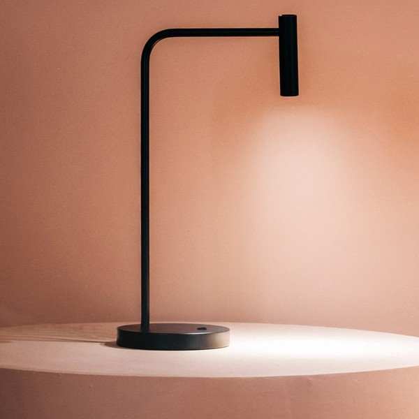 Must laualamp, kõrgus 50,3 cm Alexia - SULION-image-1