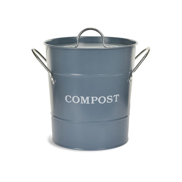 Modrý kompostér s víkem Garden Trading Compost, 3,5 l