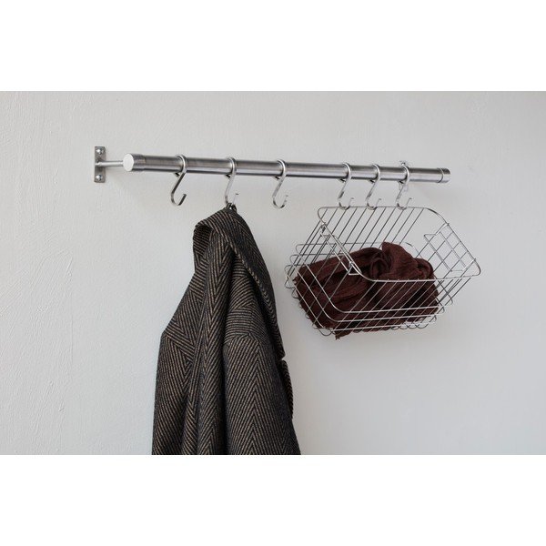 Seinariiul roostevabast terasest matt hõbedases värvitoonis 70 cm Hang-It - Mette Ditmer Denmark-image-2
