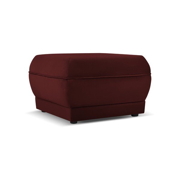 Punane sametist tumba Lando - Micadoni Home-image-2