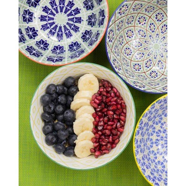 4 keraamilise kausi komplekt, ø 15 cm - Kitchen Craft-image-2