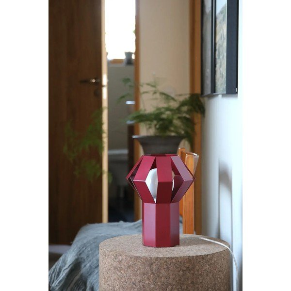 Punane metallist laualamp metallvarjuga (kõrgus 27 cm) Octa - Markslöjd-image-3