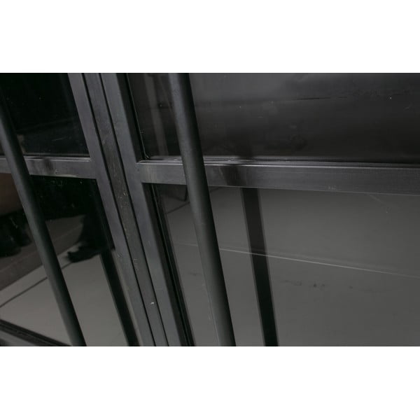 Must metallist vitriinkapp 99x170 cm Exhibit - WOOOD-image-1