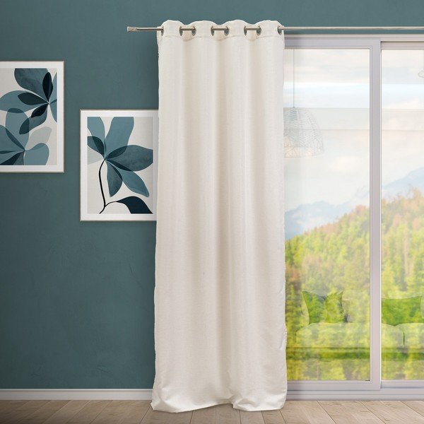 Beež-kuldne žakaarkardin 140x260 cm Lluvia - Casa Selección-image-1