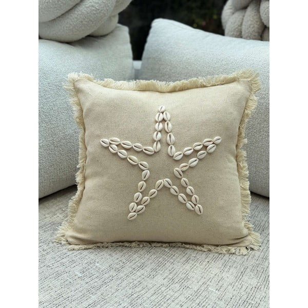 Puuvillane padjakate 43x43 cm Seashells - Mioli Decor-image-2