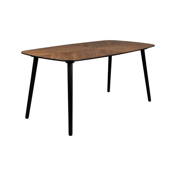 Pähklipuu dekooriga söögilaud 90x165 cm Clover - Dutchbone-image-2