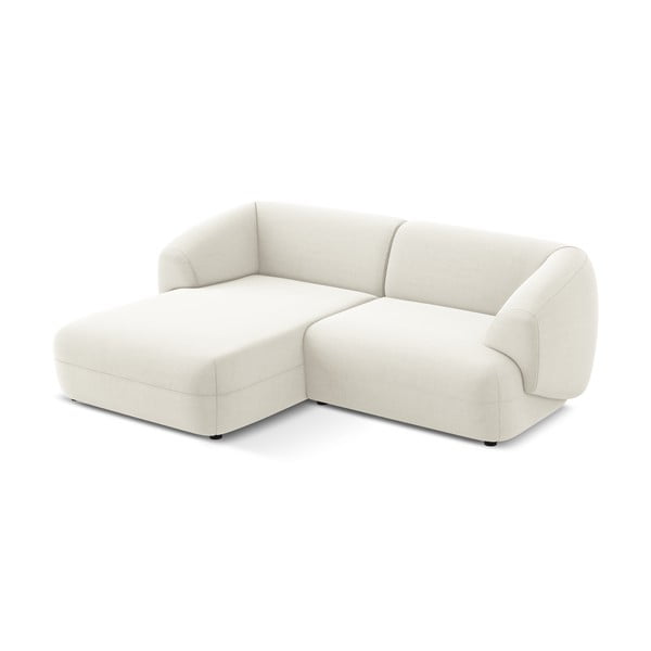 Valge sametne nurgadiivan (vasakpoolne nurk) Moana - Makamii-image-2