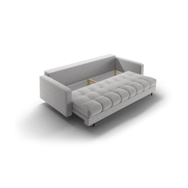 Helehall bukleekangast panipaigaga diivanvoodi 222 cm Bali - Cosmopolitan Design-image-4