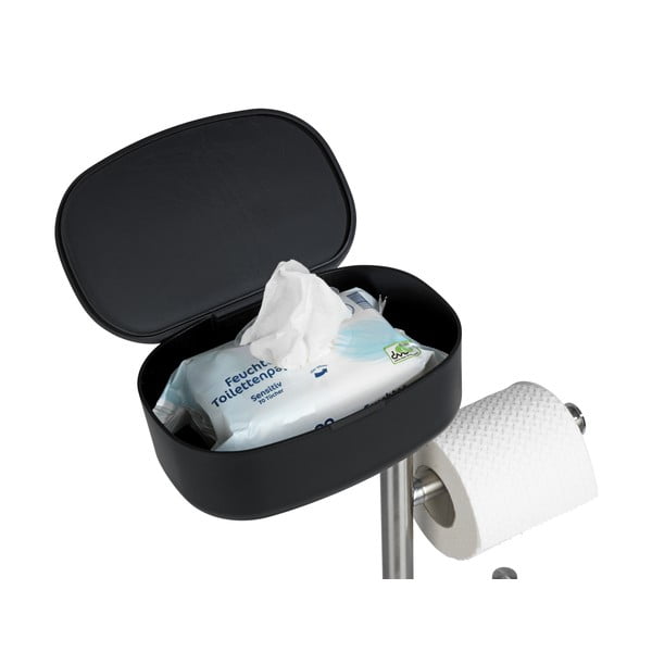 Roostevabast terasest tualettruumi riiuliga statiiv Rivazza - Wenko-image-4