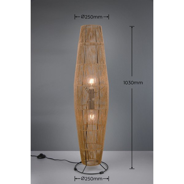 Puiduvärvi põrandavalgusti (kõrgus 103 cm) Miki - Reality-image-3