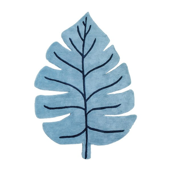 Sinine lastetoa vaip 105x150 cm Monstera Leaf - Lilipinso