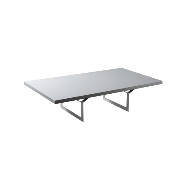 Bílý konferenční stolek Custom Form Longo