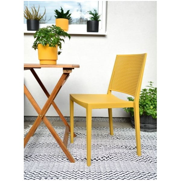 Kollane plastikust aiatool Grid - Rojaplast-image-1