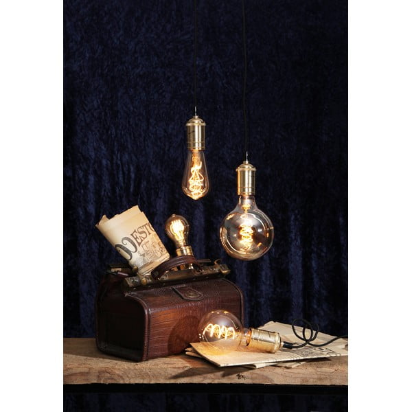 Soe valge hõõgniidiga hämardatav pirn E27, 3 W Spiral Filament - Star Trading-image-1