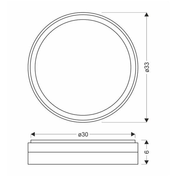 Valge-kuldne LED laevalgusti ø 33 cm Florida - Candellux Lighting-image-3