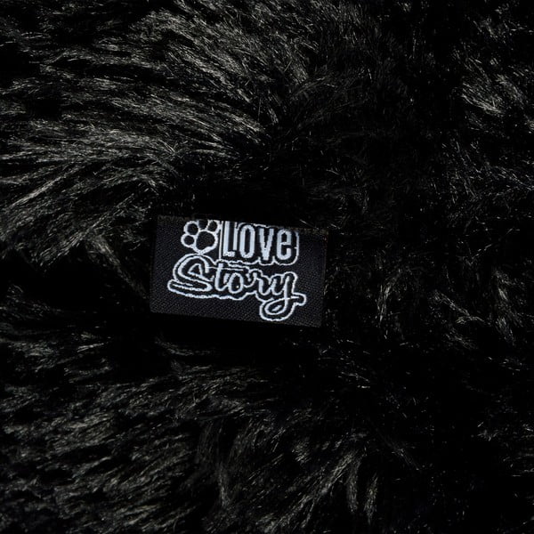 Must koeravoodi ø 75 cm - Love Story-image-3