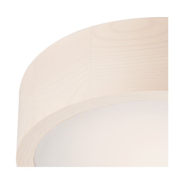 Valge laevalgusti klaasist varjuga ø 27 cm Eveline - LAMKUR-image-3