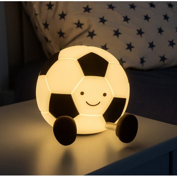 Must-valge laste öölamp Kalle - Fischer & Honsel-image-1