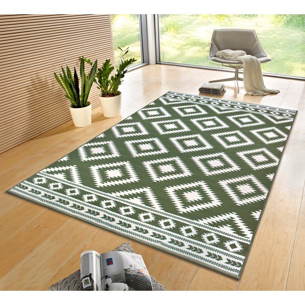 Roheline vaip 230x160 cm Ethno - Hanse Home-image-1
