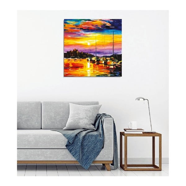 Seinareproduktsioon lõuendil , 45 x 45 cm Leonid Afremov - Wallity-image-2