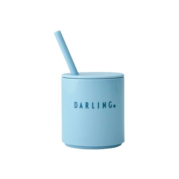 Helesinine laste kruus Darling Mini - Design Letters-image-4