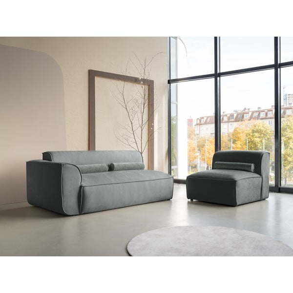 Roheline modulaarne diivan (vasak nurk) Flex Felix – Miuform-image-4