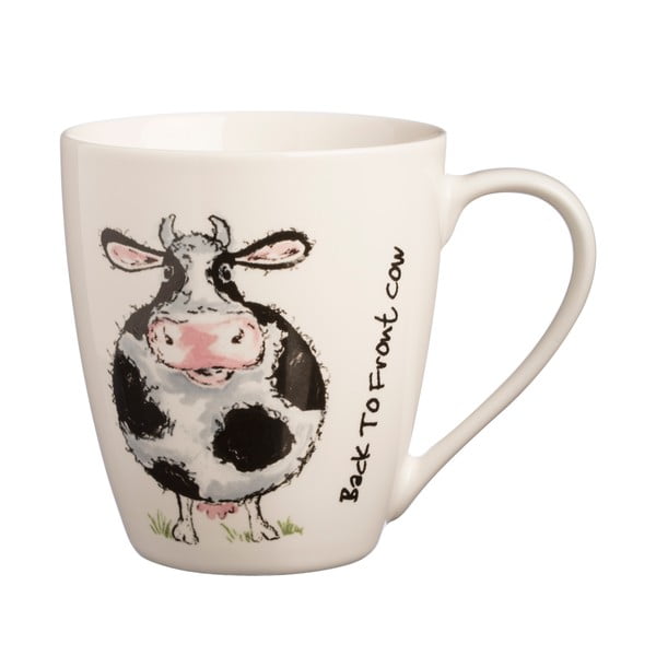 Porcelánový hrnek s motivem krávy Price & Kensington B2F Cow, 340 ml