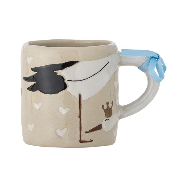 Beež kivikeraamikast kruus 225 ml Bambino - Bloomingville Mini-image-3