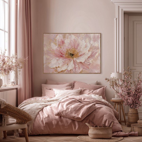 Trükitud pilt raamiga/lõuendil 100x70 cm Floral Whispers - Styler-image-3