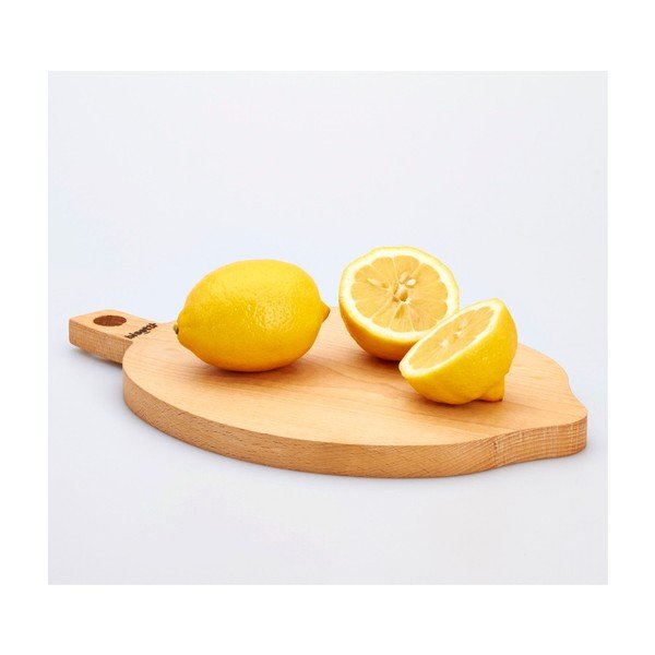 Bukové krájecí prkénko Bisetti Lemon, 21 x 34 cm-image-1