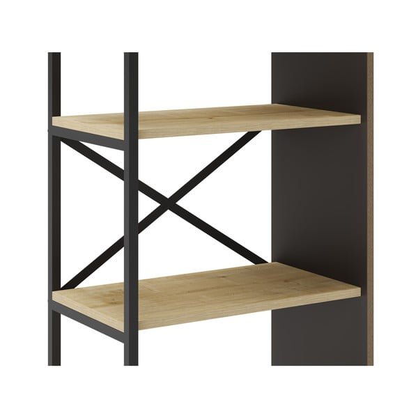 Raamaturiiul tammedekooriga  58x175 cm Ara - Marckeric-image-4