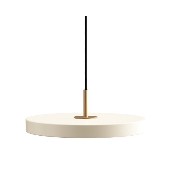 Valge LED rippvalgusti metallist varju ø 31 cm Asteria Mini - UMAGE